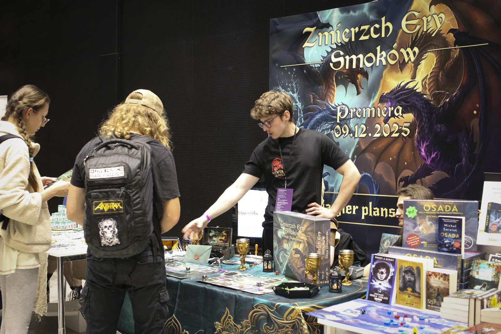 Prezentacja na Planszówkach w Spodku 4